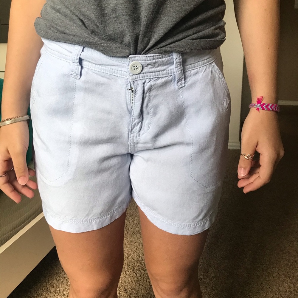 Calvin Klein baby blue shorts